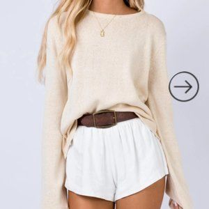Knit top Beige